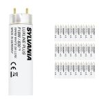 Multipack 25x Sylvania Luxline Plus T8 18W - 830 Warm White | 60cm