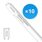 Multipack 10x Noxion LED Tube T8 Avant (EM/Mains) Standard Output 22W 2300lm - 830 Warm White | 150cm - Replaces 58W
