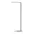 Ledvance LED Floor Lamp Grey 43W 5400lm - 830 Warm White | 1500mm - EU Plug