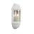 Ansell LED Wall Light Latina Half Lantern White - Suitable for E27 up to 42W | IP65