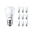 Multipack 10x Philips Corepro LED Lustre E27 Ball Frosted 5W 470lm - 827 Extra Warm White | Replaces 40W