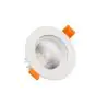 LED Spot Round Tiltable 9W 720lm - 840 Cool White | 108mm - Cutout 90mm - UGR<19