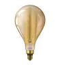 Philips Vintage LED Bulb E27 Pear Filament Gold 5W 300lm - 820 Extra Warm White | Replaces 25W