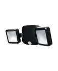 Ledvance LED Floodlight Double Spot Black 10W 480lm 95D - 840 Cool White | IP54 - Symmetrical