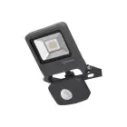 Ledvance LED Floodlight Endura Black 10W 800lm 100D - 840 Cool White | IP44 - Motion and Light Sensor - Symmetrical