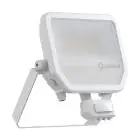 Ledvance LED Floodlight Aluminium White 41W 6000lm 100D - 840 Cool White | IP65 - Motion And Light Sensor - Symmetrical