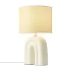 Nordlux Haze Table Lamp Composite Beige | Suitable for 1x E27