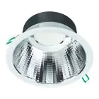 Philips LED Downlight Coreline DN142B Aluminium White 19.2W 2300lm 60D - 840 Cool White | Cutout 200mm - IP54 - UGR